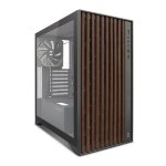 Caixa PC Zolyd Dynaria ATX Elegante Madeira Preta