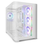 Caixa ATX Zolyd Krytera White ARGB Glass