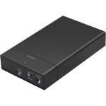 Caja PC LogiLink UA0460 2.5" y 3.5" HDD SSD Plástico Negro con Thunderbolt