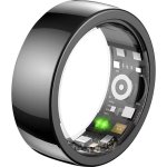 Anello intelligente Riversong Trinity SR01 Taglia 61 Bluetooth IP68 Autonomia 3 giorni Nero