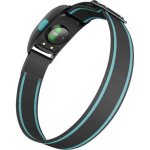 Bracciale attività iGPSport HR Runner Bluetooth ANT+ Blu Nero 65h IPX7