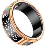 Smart Ring Avizar AVJ-FE613 Bluetooth IP68 Akku 5 Tage iOS Android GPS Gold