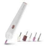 Set de manicura y pedicura Medisana MP 900 con 5 accesorios y luz LED