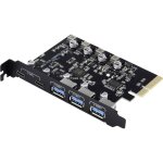 Controladora Renkforce RF-6613196 USB-C y USB-A para ampliación de puertos