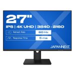 Monitor PC JAPANNEXT JN-IPS270UHD60F 27" UltraHD 4K 60Hz IPS HDR10 FreeSync Altezza Regolabile