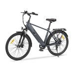 Velo electrique Touroll J2 7 Vitesses Shimano Gris