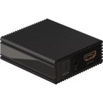 HDMI Splitter Goobay Aluminium Audioextraktion 4K 30 Hz