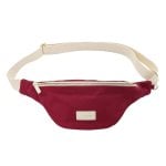 Sac banane CASYX FNP-M-CL-0003 coton biologique rouge Toscane