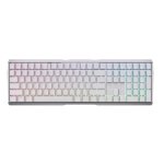 Tastatur CHERRY MX 3.0S Wireless mechanisch RGB QWERTZ deutsch weiß