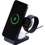 Carregador sem fios Energea MagTrio 2 azul 3 em 1 MagSafe Qi2 25 W