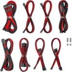 Cavo interno CableMod C-Series Pro ModMesh Rosso 16-Pin a 3x8-Pin