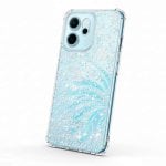 Funda para móvil La Casa de las Carcasas Glitter Premium Silicona TPU Transparente para Oppo Reno 14f