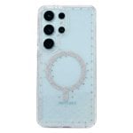 Capa La Casa de las Carcasas Glitter Compatível MagSafe Cinzenta para Samsung Galaxy S26 Ultra