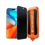 Displayschutz TORRAS iPhone 17 Pro Max Gehärtetes Glas Privatsphäre Schwarz