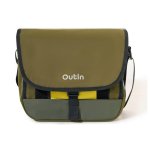 Sacca messenger Outin Flex impermeabile Verde