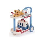 Conjunto de brinquedo Ecoiffier Medical 1901 veterinário com acessórios e cão de peluche