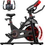 Bicicleta Estática HomeFitnessCode Magnética 6 kg, 100 Niveles, Ajuste Avanzado
