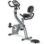 Bicicleta estática HomeFitnessCode plegable 3 en 1 con app y resistencia magnética