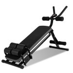 Aparato Plegable Abdominales HomeFitnessCode con Contador Ajustable y Guías Ergonómicas