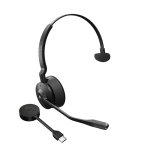 Auricolari Jabra Engage 55 wireless DECT con microfono e cancellazione rumore nero titanio