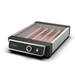 Tostadora Horizontal Nilson Life 1000W Temporizador Digital Bandeja Recogemigas