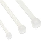Sujeción para cables Aptel 59964R poliamida 6.6 200 mm transparente 100 unidades