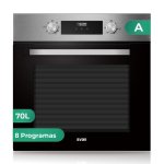 Horno Multifunción Svan SHM8700DX 70L 60cm Hidrolítico A Grill Inox