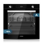 Horno Multifunción Hyundai HHMP15800DN 80L 60cm Pirolítico A AirFryer Negro