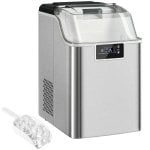 Máquina de hielo Welltin 20 kg/24h depósito 2,1 L silenciosa autolimpieza