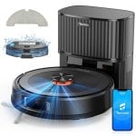 Robot Aspirapolvere e Lavapavimenti Teendow D10S MAX Autosvuotamento Navigazione LiDAR 5.000 Pa