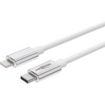 Cavo USB Ansmann Lightning e USB-C ricarica dati