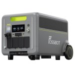 Station d’énergie Fossibot F7200 + 5222Wh 4 ports AC et USB Batterie LiFePO4 Contrôle intelligent