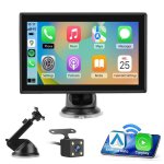 7-Zoll Display JUNSUN CarPlay Android Auto Drahtlos