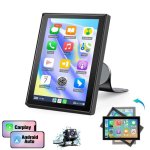 Autoradio 9 Zoll Universell Junsun CarPlay Android Auto Kabellos