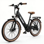 Bicicletta Elettrica Headeer BD26195 350W 48V 26" 7 velocita