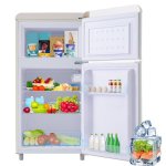 Frigorífico Mini Dos Puertas Rolipo ES314740WAA Defrost 91cm 72L E Blanco