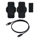 Schultergurt Transcend DrivePro Body 10D Klettverschluss Schwarz