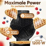 Gofriera ProfiCook PC-WA 1314 20 cm antihaftbelag