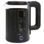 Wasserkessel elektrisch Clatronic WK 3837 G Glas 1,7 l