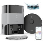 Aspirateur Robot Airrobo T20 avec Vidage Automatique Navigation LiDAR 4 Niveaux de Succion