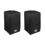 Fundas Power Dynamics para altavoces PDY212 resistentes al agua negras