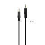 Audiokabel Fonestar JACK-MM-1-5 3,5 mm Stecker zu Stecker 1,5 m schwarz