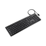 Clavier TooQ TQK-2003-B membrane silencieux avec câble USB noir