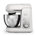 Robot pâtissier Moulinex Your Bake Partner 1100W 8 vitesses 4,6L inox