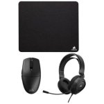 Pack Corsair MM100 + Rato M55 Wireless + Auscultadores HS35 V2 Stereo