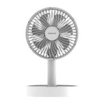 Ventilateur de Table Taurus 12W 19cm 4 Vitesses Moteur BLDC Oscillant Hauteur Réglable