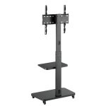 Fersay Soporte TV suelo con ruedas 32 a 65" VESA 75x75 a 400x400 Máx 40Kg