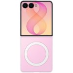 Custodia magnetica trasparente sottile Samsung per Galaxy Z Flip8 con fissaggio magnetico