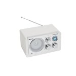 Radio Denver TR-63W Analogique AM FM 15 W Blanc