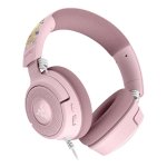 Auriculares Razer Kraken V4 X Pikachu & Eevee Edition bedraad USB-C/A Gaming 7.1 RGB Roze